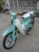  C90..คัสต้อม ..สีเขียวใบเตย..(คันที่5)..ภาษี55