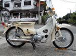 C70-C90 ..สีครีม..(คันที่6)..ติดธง+ตะแกรงพับ