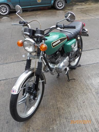 GL125..สีเขียวเย็น..(คันที่11)..ภาษีปี55