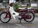 C90..สีน้ำตาลม่วงมุข..(คันที่3)..งานปัดเงา..ภาษีปี55+พรบ+ชุดโอน.